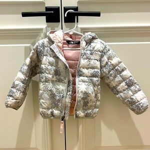North face coat.